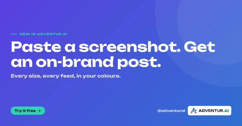 Link preview 1.91:1 version of a branded post in the brand theme